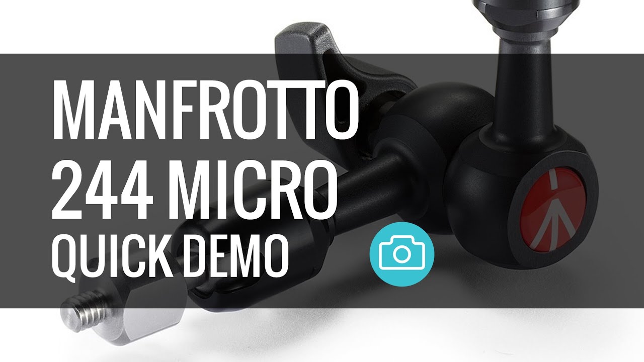 Кронштейн Manfrotto 244MICRO шарнирный