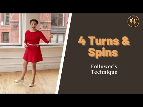 4 Turns and Spins every Follower should practice for Lindy Hop