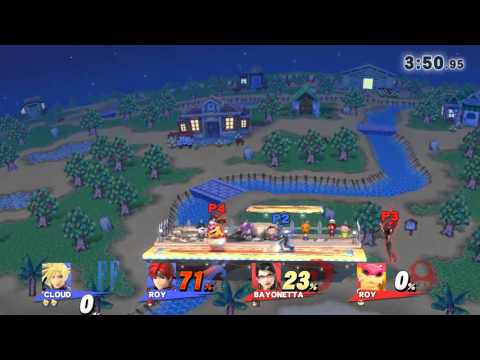 Smash Bros Wii U Playing Friendly Competitive #1