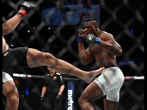 UFC Fight Night Denver : FRANCIS NGANNOU Knocks out ANDREI ARLOVSKI