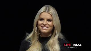 Jessica Simpson in conversation with Katherine Schwarzenegger Pratt at Live Talks Los Angeles