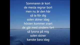Tomas Ledin- Sommaren är kort Lyrics