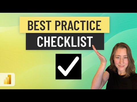 Power BI Checklist: Guide to Best Practices & Tips