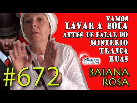 DcE 672 - [Nunca peça o mal!] Entidade Baiana Rosa - Médium Sacerdotisa Cecília Martin