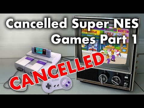Cancelled Super NES Games Part 1