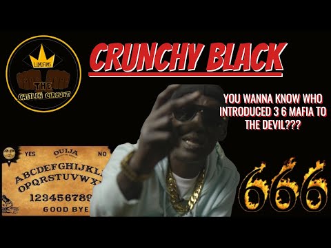 Crunchy Black The Devil:DJ Paul Introduced Us To The Devil,I Never Sold My Soul.)#36mafia #djpaul