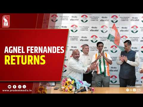 Former MLA Angel Fernandes Returns To Congress