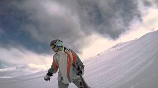 preview picture of video '06.03.2015. | Snowboarding. Ski area «Rastkogel» | Mayrhofen, Zillertaler Alpen, Austria'