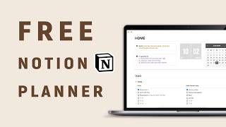 Organize Your Study, Work, and Life with this FREE Notion Template!