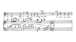Lucio San Pedro - Sa Ugoy ng Duyan (1943) (sheet music)