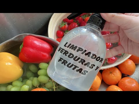 LIMPIADOR DE VERDURAS Y FRUTAS