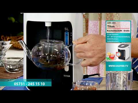 TITAN Wasserkocher 2.0 New Edition - Thermopot 5 Liter