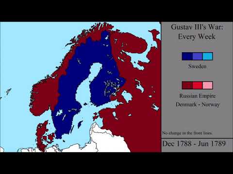 Gustav III's War: Every Week