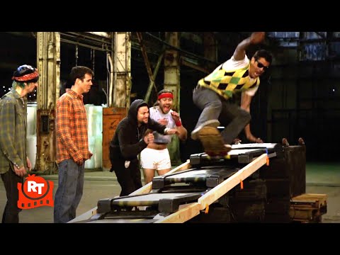 Jackass 3.5 (2011) - Treadmill Skateboarding Scene | Movieclips