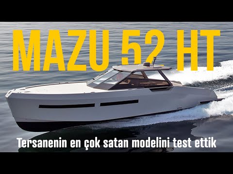 Mazu Yachts'ın en çok satan modeli Mazu 52 HT