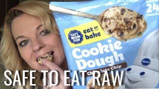 Pillsbury Cookie Dough - Safe to Eat Raw or Bake 🍪