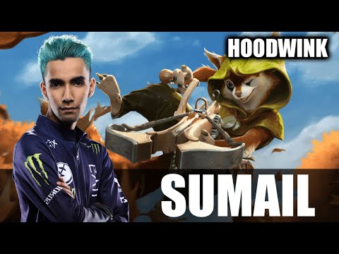 Sumail  - HOODWINK Gameplay - 7.28 - 11000 MMR- MEGAS Comeback -  Dota 2 Pro Games - Full Gameplay