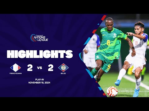 French Guiana 2-2 Belize