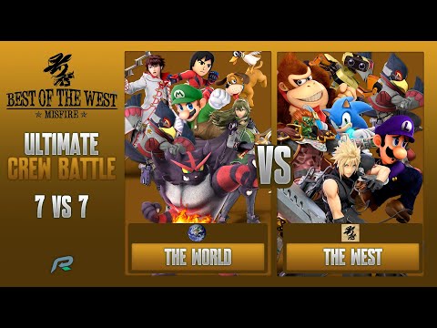 Best of the West II - The West Vs. The World - CREW BATTLE -  Ultimate Tournament - SSBU