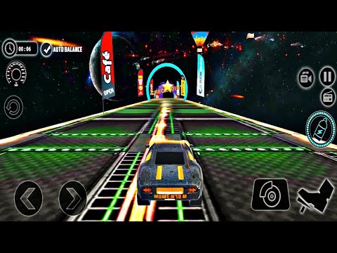 Impossible Car Tracks 3D - New Ferarri Bought and Space Map