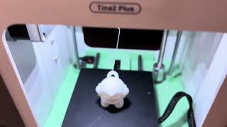 3D Printer #TINA2 Plus, 250mm/s Auto Leveling FDM Mini 3D Printer with Spring Steel Platform