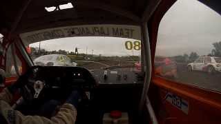 preview picture of video 'Autocross Issoire 2013 - Caméra embarquée 306 T3F - 2e manche qualificative'