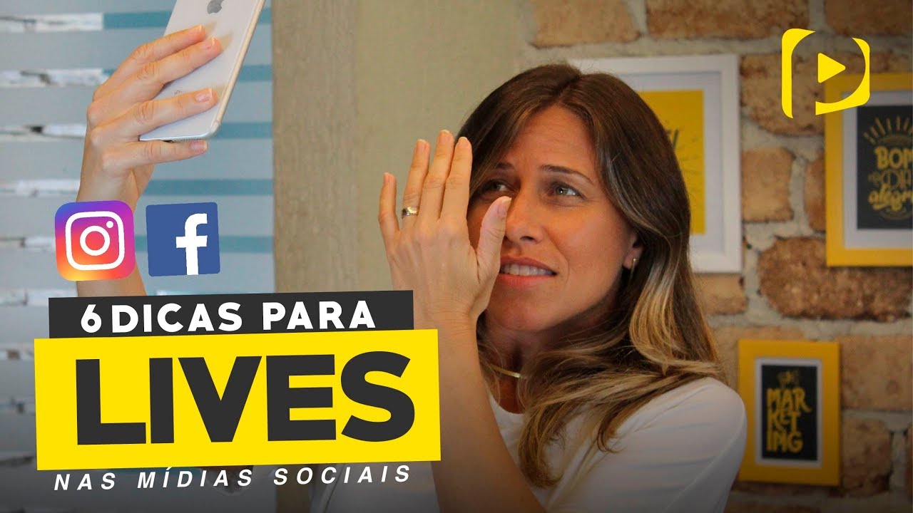 6 DICAS PARA SUA PRIMEIRA LIVE NAS MÍDIAS SOCIAIS | Paula Tebett