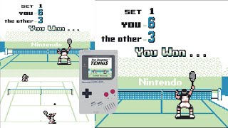 Top Ranking Tennis Game Boy - C&M Plays