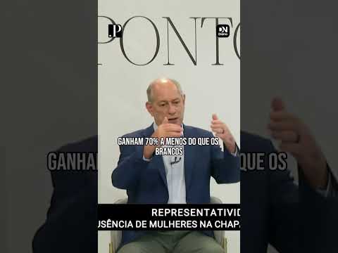 Ciro Gomes fala sobre presença feminina na chapa: 'Elas têm que ser empoderadas para conquistar'