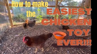 DIY Chicken Toy|||FAST and EASY