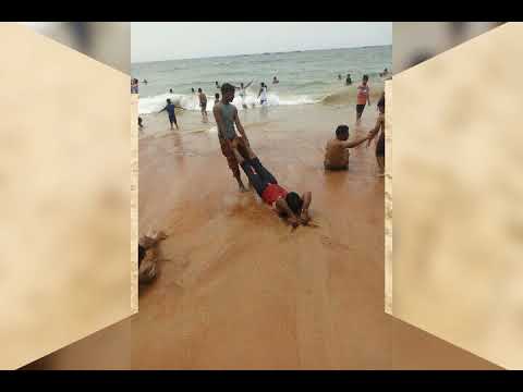 Deepak and Manoj Kumar enjoy in Goa Beach