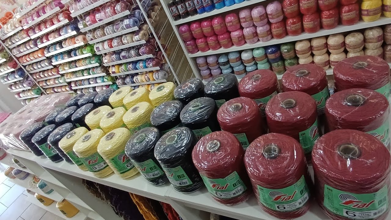 Chegou Reposição de Barbantes Fial 😍 Vem Conferir @ivonetesoarescroche