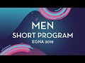 Raffaele Francesco Zich ITA Men Short Program Egna Neumarkt 2019