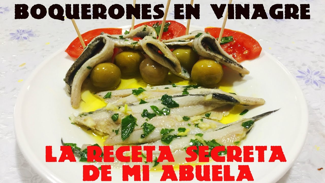 Boquerones en Vinagre (La Receta Secreta de mi Abuela)