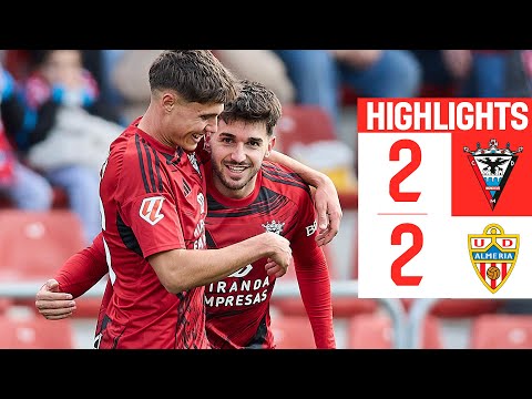HIGHLIGHTS | CD Mirandés 2-2 UD Almería