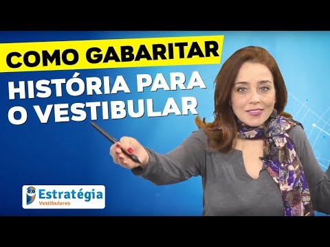 Vestibular 2020: Como gabaritar em História  - Profª. Alê Lopes