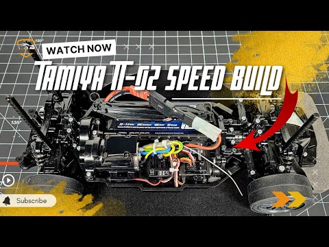 Building a Tamiya TT-02 RC Car Speed Build in 4K #tamiya #rccar #tt02
