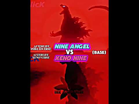 Nine vs Xeno nine #afterlifemultiverse #afterlifexenoverse #wisedit #edit #godzilla