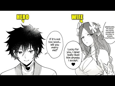 He DEFEATS the DEMON KING and right after ASKS for his WIFE’s HAND in MARRIAGE