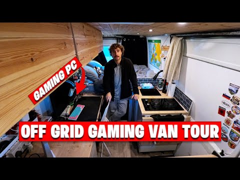 The Ultimate Budget VANLIFE GAMING Tour | Off Grid Gaming