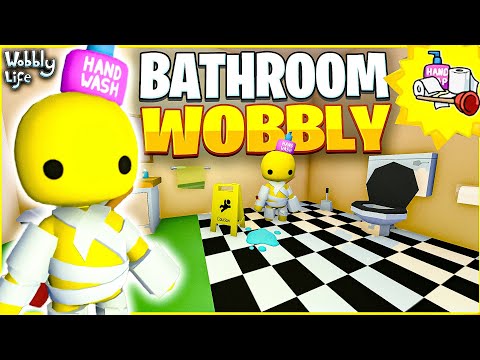 I NEED TO GO URGENTLY - BATHROOM WOBBLY CLOTHES SECRET - Wobbly Life