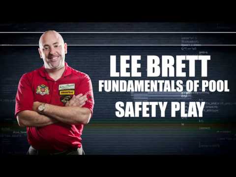 APA - Lee Brett Billiard Instruction Series - Pool Lesson 14 -  How to play Safeties