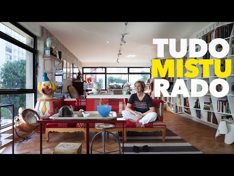 MISTURA DE ESTILOS NA DECORAÇÃO DE APARTAMENTO EM SÃO PAULO