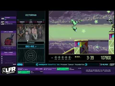 Vectorman en 15:28 (Any%) [AGDQ2019]