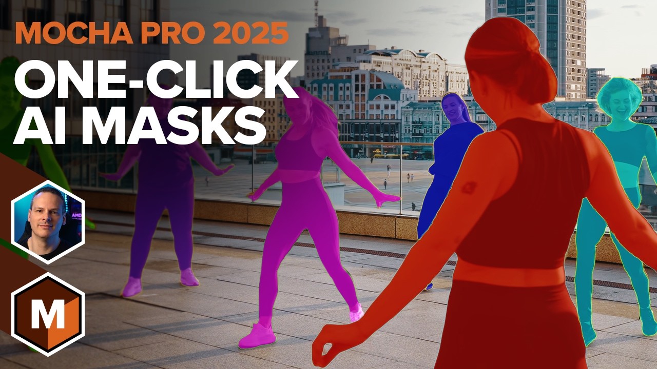 Animated AI Masks in Mocha Pro