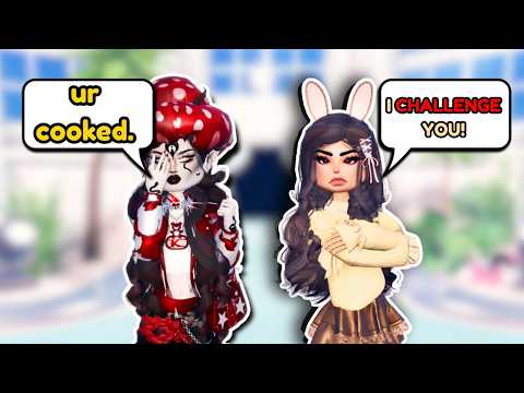 She REGRETTED 1v1ing Me on Dress to Impress | ROBLOX