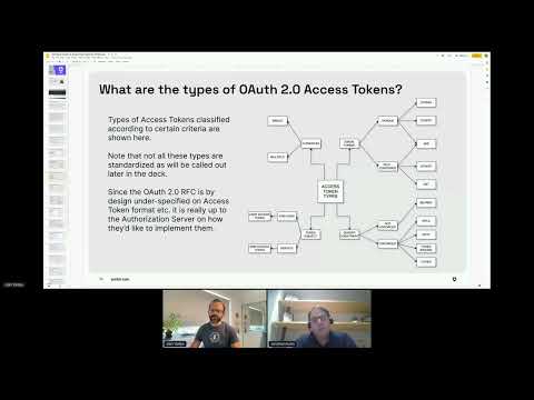 Apidays Singapore 2022 - An Overview of OAuth 2.0 Access Token Types for API Security.