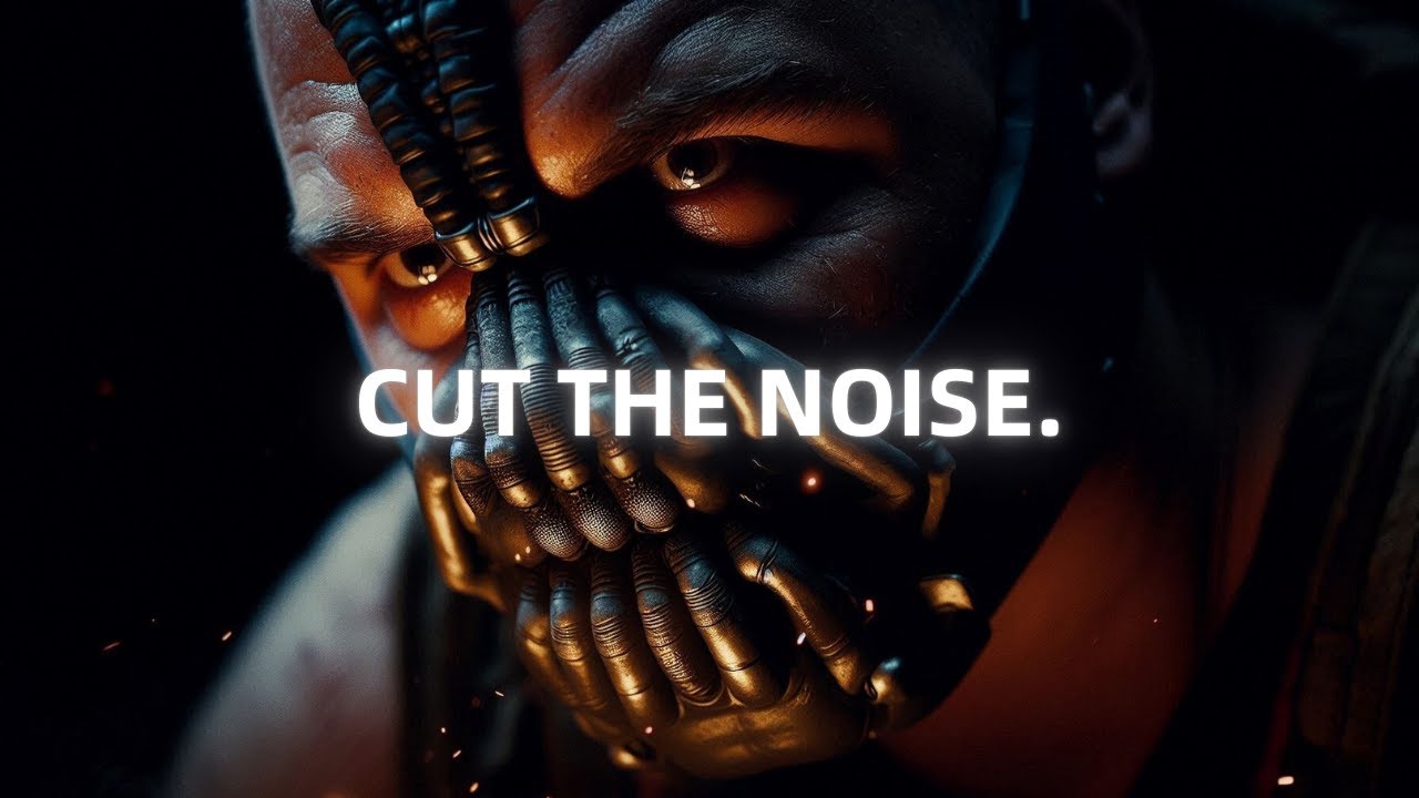 Master the Art of Focus - Bane Motivational Speech (Powerful)
