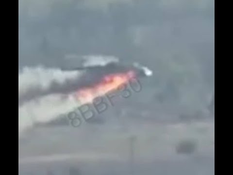 Mi-8 Helicopter Shot Down By FPV Drone!