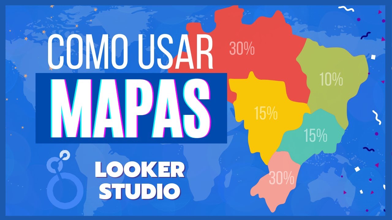 Como usar Mapas no Looker Studio (Passo a Passo) Google Data Studio